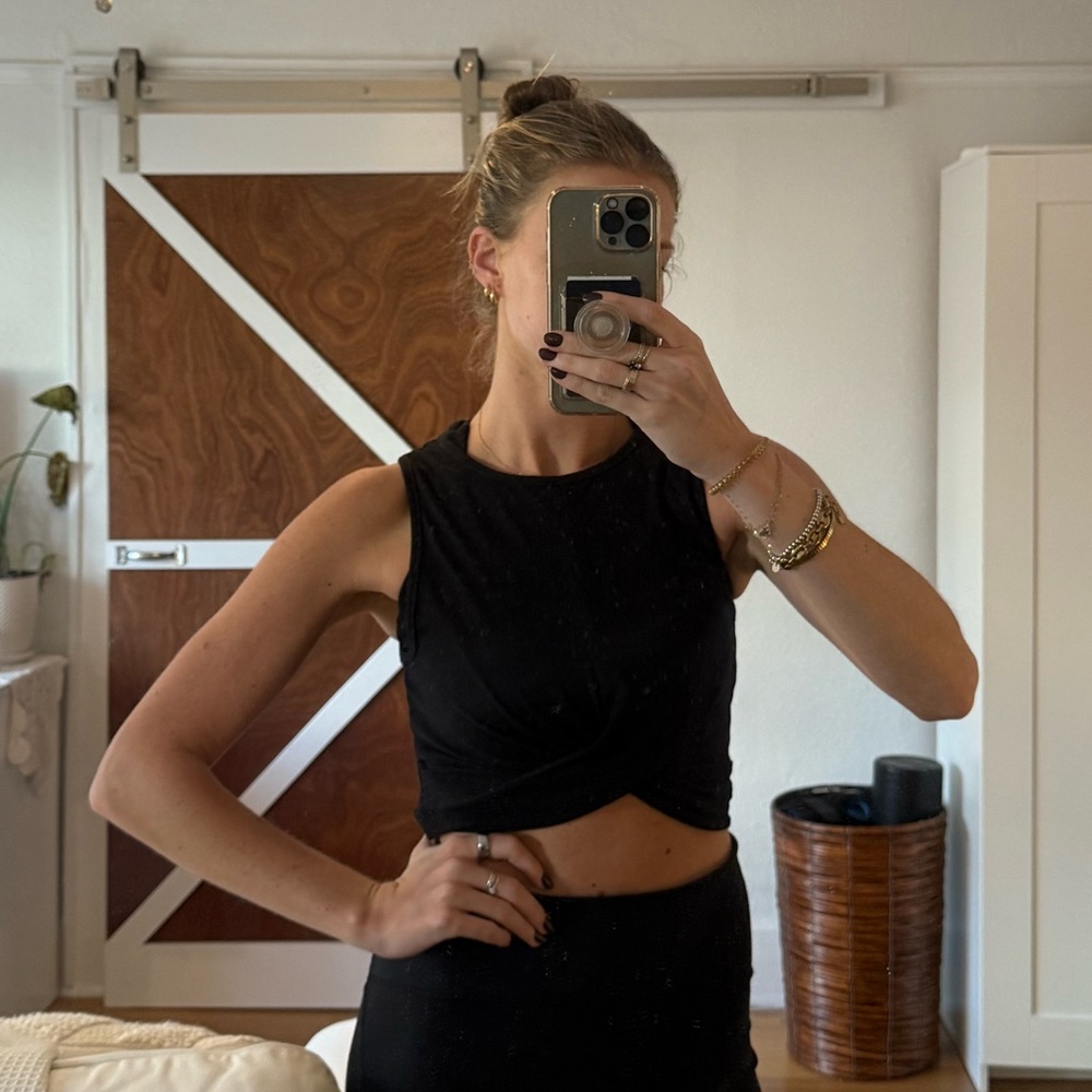 High Neck Workout Tank